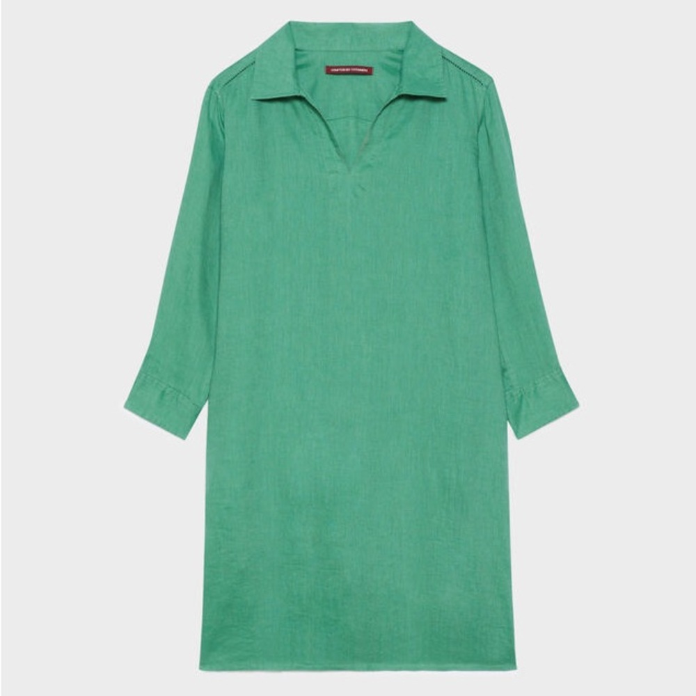 Comptoir Des Cotonniers Daisy ‘Robe ample en lin’ Button Down Shirt